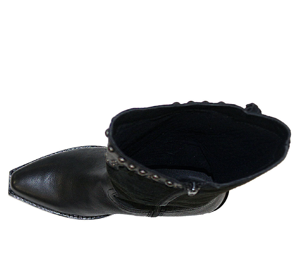 Very Volatile Women's Palomino Knee-High Suede Fringe Stud Boot