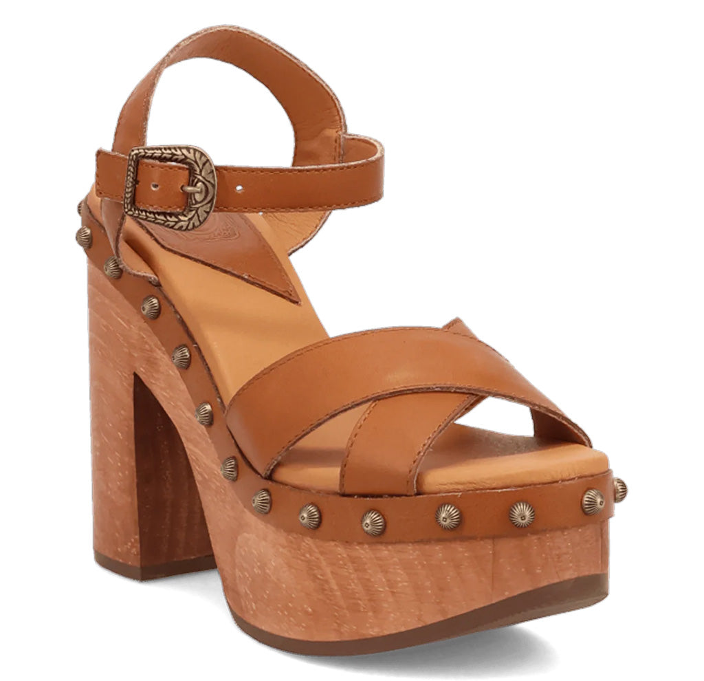 Dingo Women's Lotus Wooden Sandal