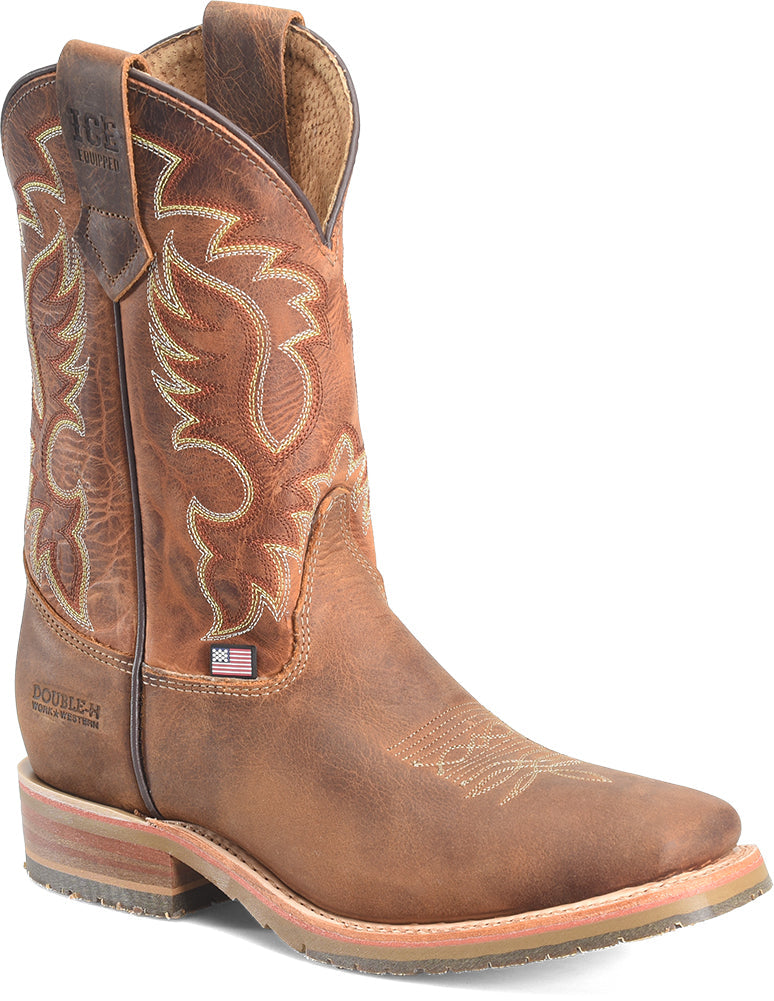Double-H Boots Men's Hickock 11 Inch SR EH