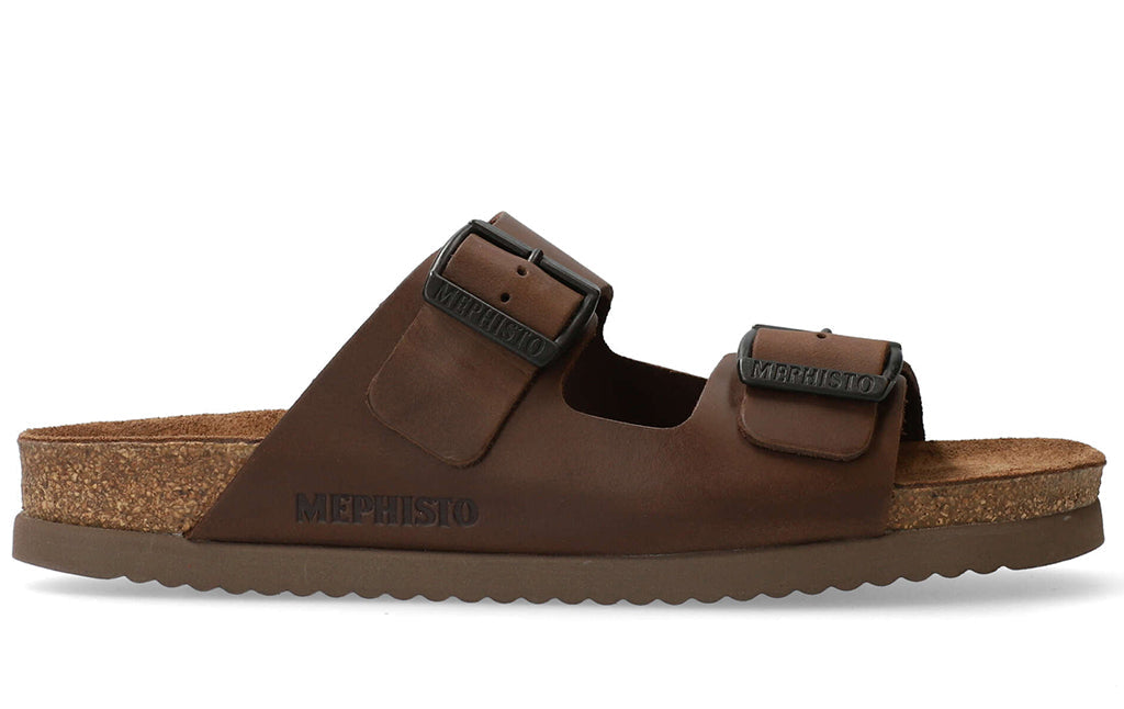 Mephisto Men's Nerio Two Strap Slide Sandal
