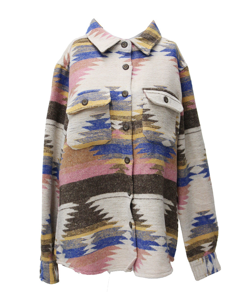 Stillwater Supply Co. Ladies Sierra Aztec Shirt Jacket