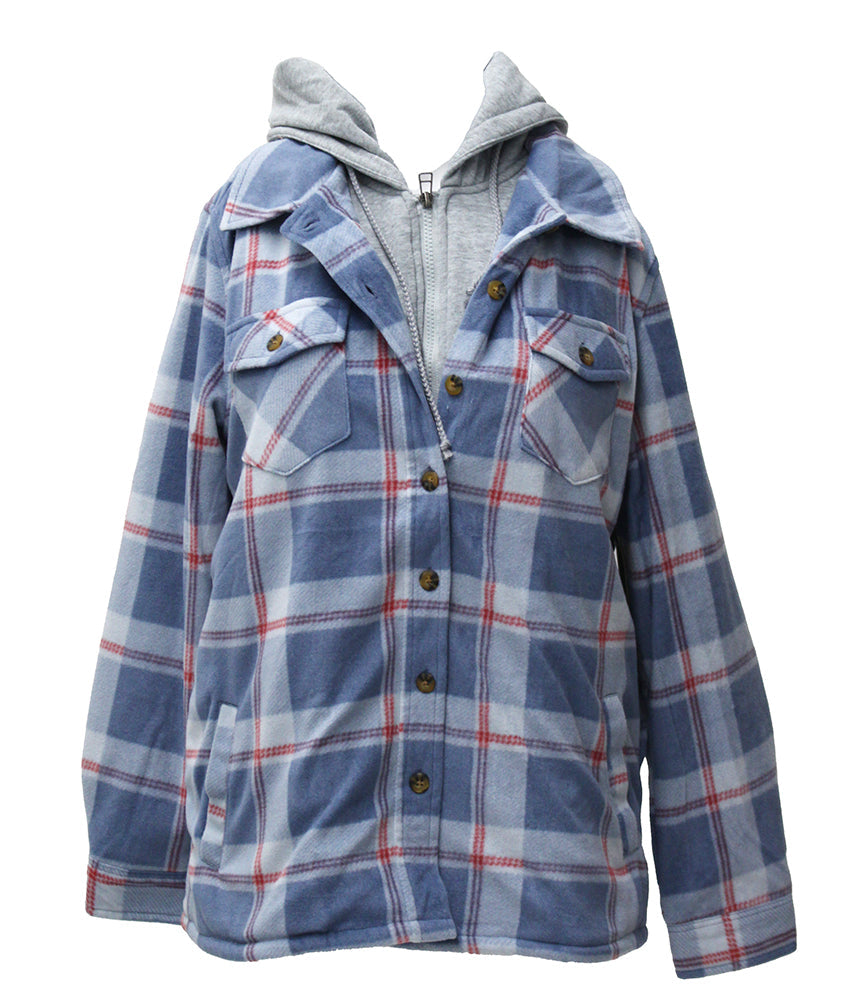 Stillwater Supply Co. Ladies Lenexa Hooded Sherpa Jacket