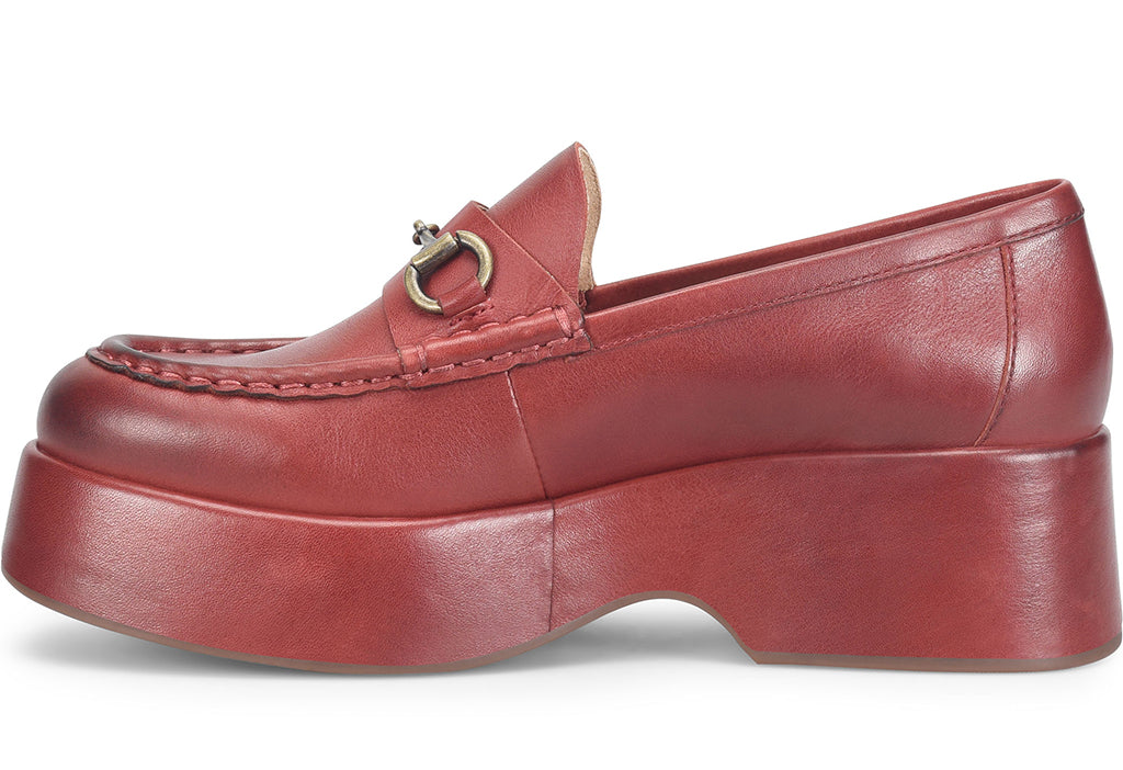 Kork-Ease Women's Parson Moc Toe Platform Bit Loafer
