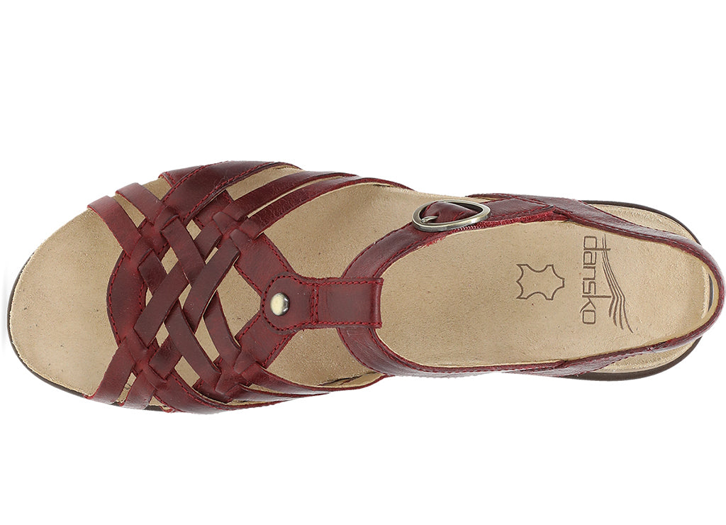 Dansko Women's Christa Woven Leather Sandals